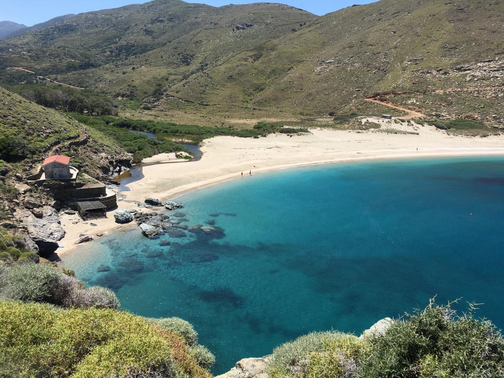 Гостевой дом Onar Andros Achla Экстерьер фото